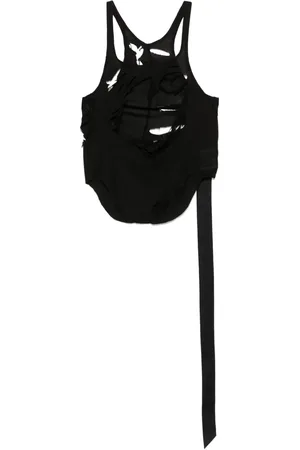 Rick Owens Débardeur crop à encolure ronde