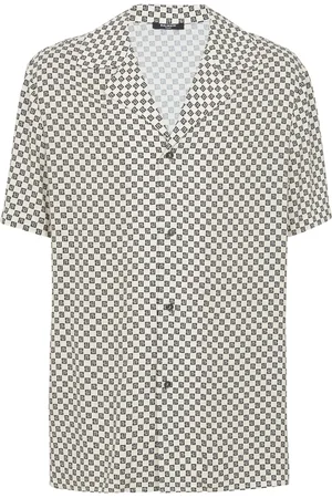 Balmain Chemise à motif monogrammé