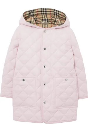 Burberry Manteau matelassé à capuche