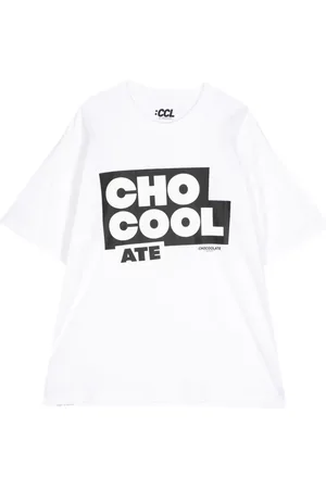 Chocoolate T-shirt en coton à logo imprimé