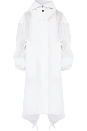 Salvatore Ferragamo Trench en organza