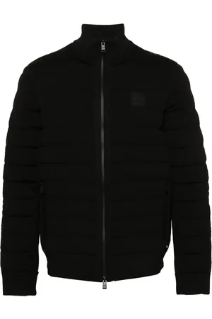 HUGO BOSS Veste matelassée à logo en caoutchouc