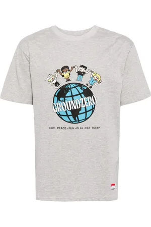 Ground Zero T-shirt en coton à imprimé graphique