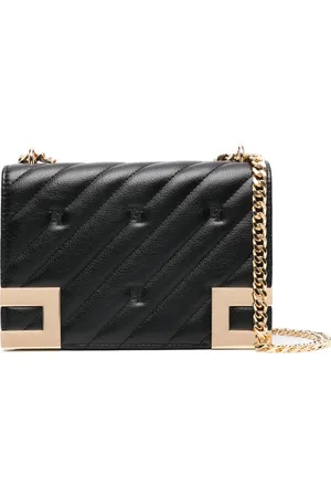 Elisabetta Franchi Sac à bandoulière matelassé médium