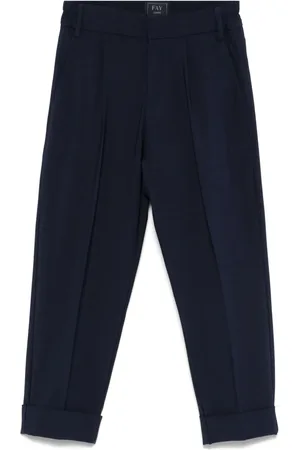 FAY Pantalon à détails de plis