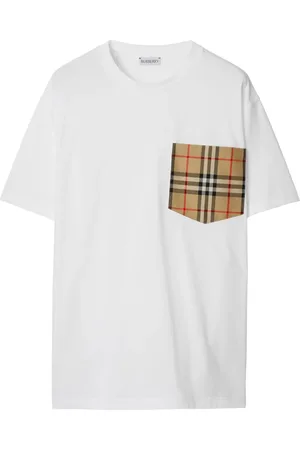 Burberry T-shirt à poche Vintage Check