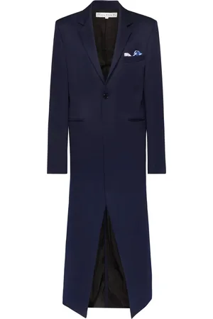 J.W.Anderson Manteau long à détail de mouchoir