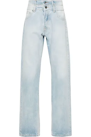 VTMNTS Jean droit à taille double