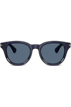 Burberry Lunettes de soleil à logo gravé