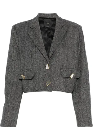 Pinko Blazer à coupe crop