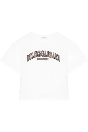 Dolce & Gabbana T-shirt en coton à logo imprimé