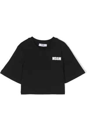 Msgm T-shirt en coton à logo imprimé