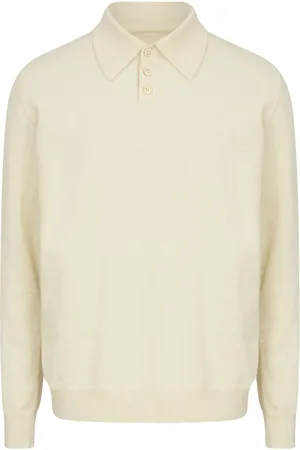 Maison Margiela Polo à coudières contrastantes