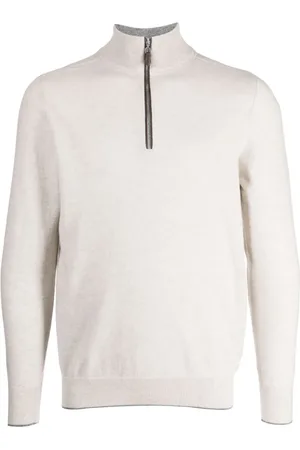 N.PEAL Pull Carnaby à col zippé