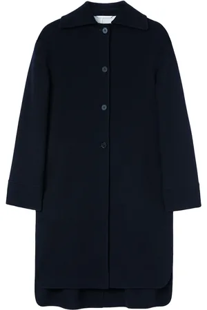Jil Sander Manteau en cachemire à simple boutonnage