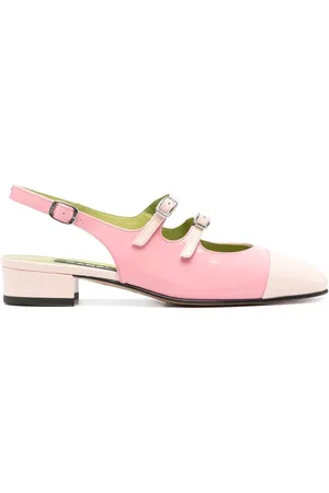 Carel Escarpins Abricot 20 mm en cuir