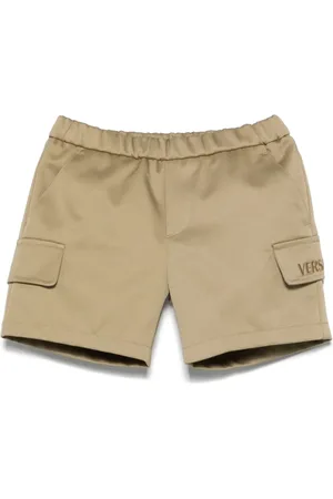 VERSACE Short à logo brodé