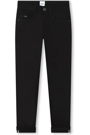 HUGO BOSS Jean droit à taille mi-haute