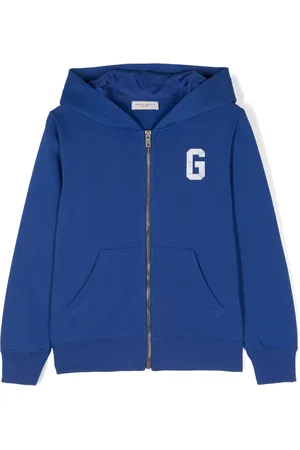 Golden Goose Hoodie zippé à logo imprimé