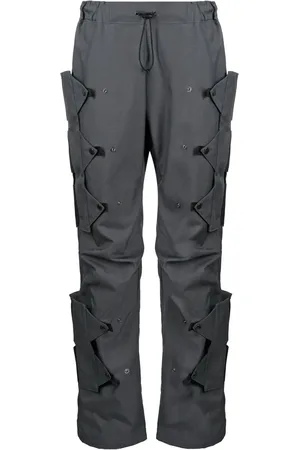 Olly Shinder Pantalon Doppelcroc à boutons pressions