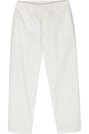 OFFICINE GENERALE Pantalon fuselé à taille élastique