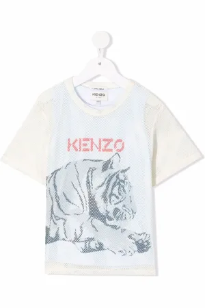Kenzo T-shirt à imprimé tigre