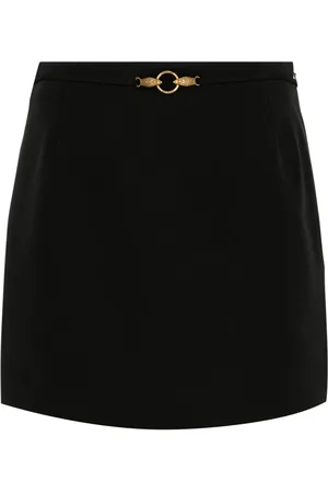 Roberto Cavalli Minijupe à logo gravé