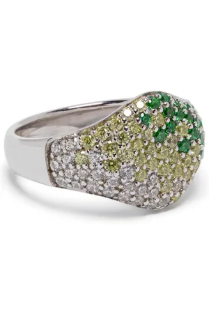 TOM WOOD Mini bague cocktail Oval