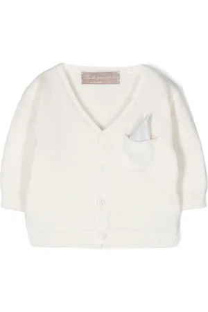 LA STUPENDERIA Cardigan à poche carrée