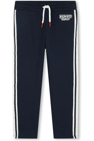Kenzo Pantalon à patch logo