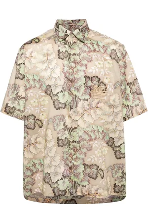 Etro Chemise à fleurs brodées