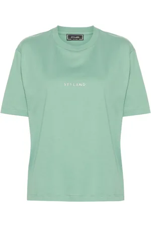 Styland T-shirt en coton à logo imprimé