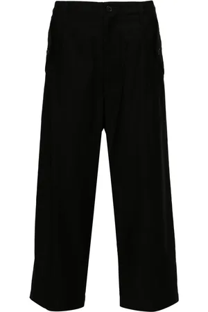 YOHJI YAMAMOTO Pantalon court M-Front 1 Tuck