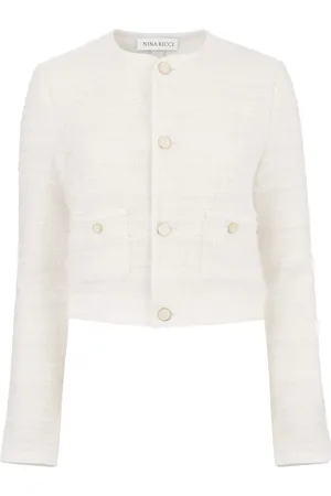 Nina Ricci Cardigan en tweed