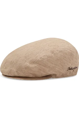Dolce & Gabbana Casquette en lin à effet texturé