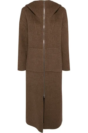 GOEN.J Manteau zippé à capuche