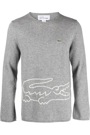 Comme des Garçons Pull en laine à patch logo