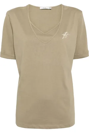 B+AB T-shirt superposé à col v