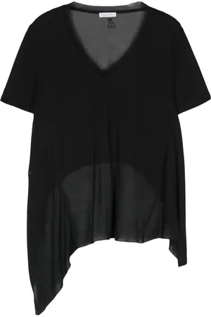 Patrizia Pepe T-shirt asymétrique à empiècements