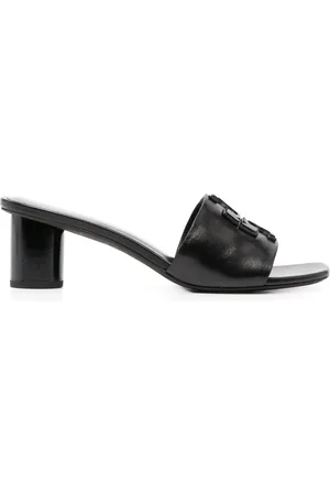 Tory Burch Mules à patch logo 60 mm