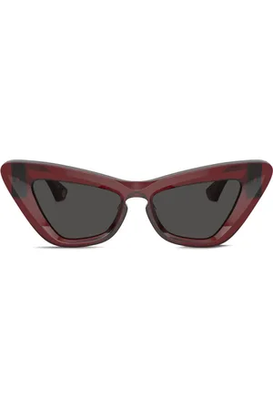 Burberry Lunettes de soleil à monture papillon
