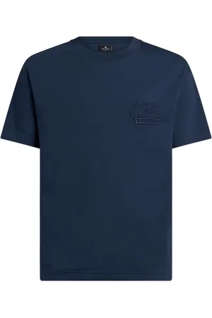 Etro T-shirt à broderies Pegaso