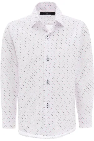 M. Moustache Chemise à imprimé géométrique
