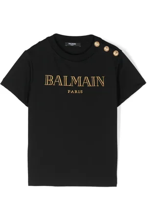 Balmain T-shirt à logo brodé