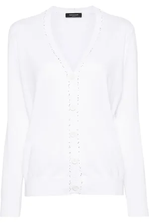 Fabiana Filippi Cardigan en coton à sequins