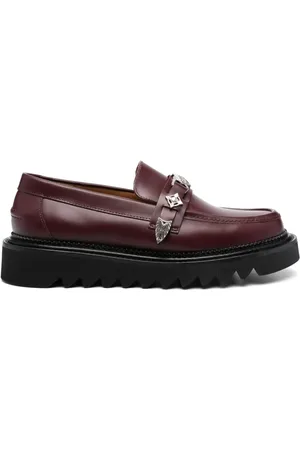 TOGA VIRILIS Mocassins en cuir à semelle épaisse