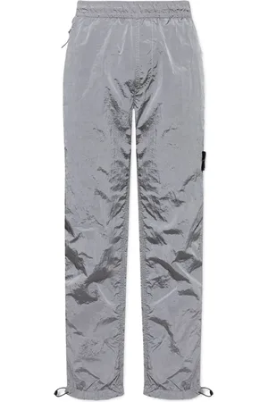 Stone Island Pantalon cargo à patch Compass
