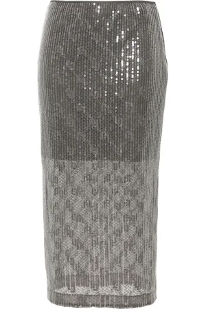 Liu Jo Jupe ornée de sequins à coupe mi-longue