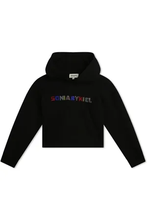 Sonia Rykiel Enfant Hoodie à logo strassé