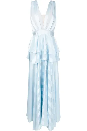 Lethicia Bronstein Robe longue Mariah à rayures